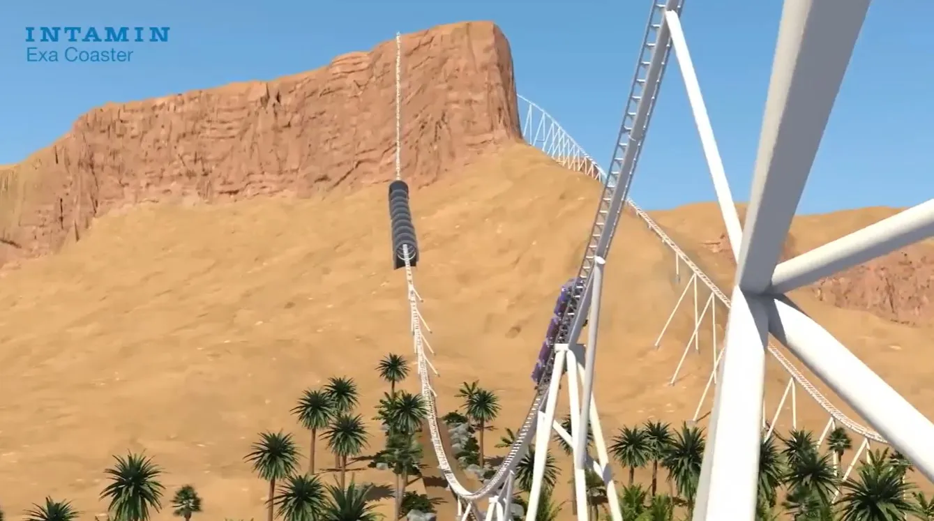 World s fastest and tallest rollercoaster to drop over cliff with