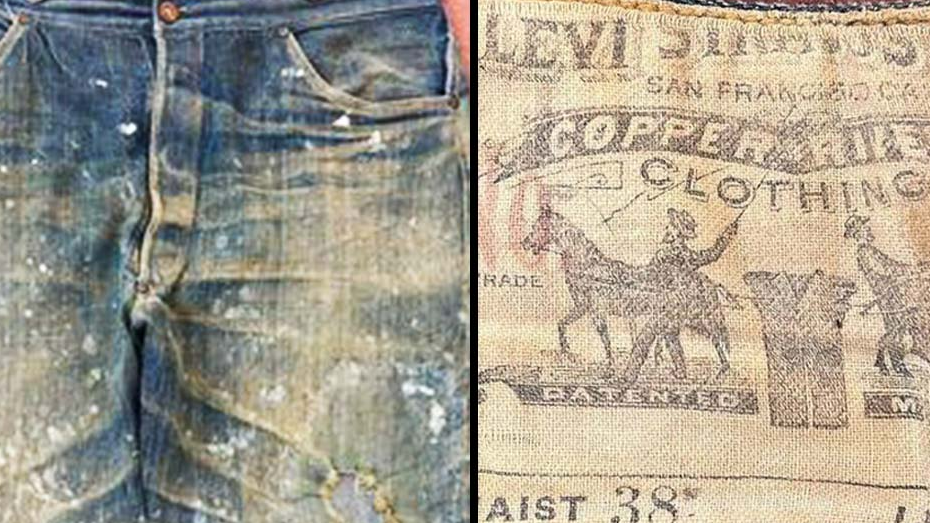 handikap Hover færge Levi's jeans from 1800s with original racist slogan sold for £67,500