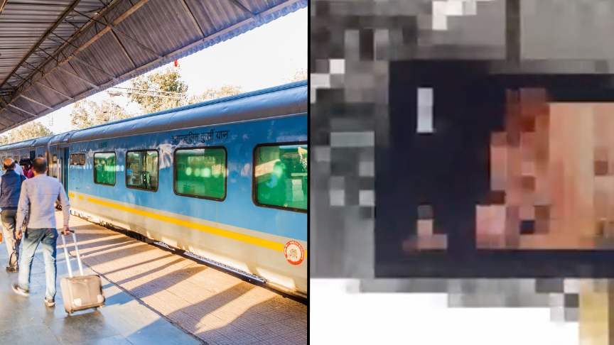 Raluya Stesan Sex Video Hd Video - Commuters in shock as porn clip plays for 3 minutes on screens at railway  station