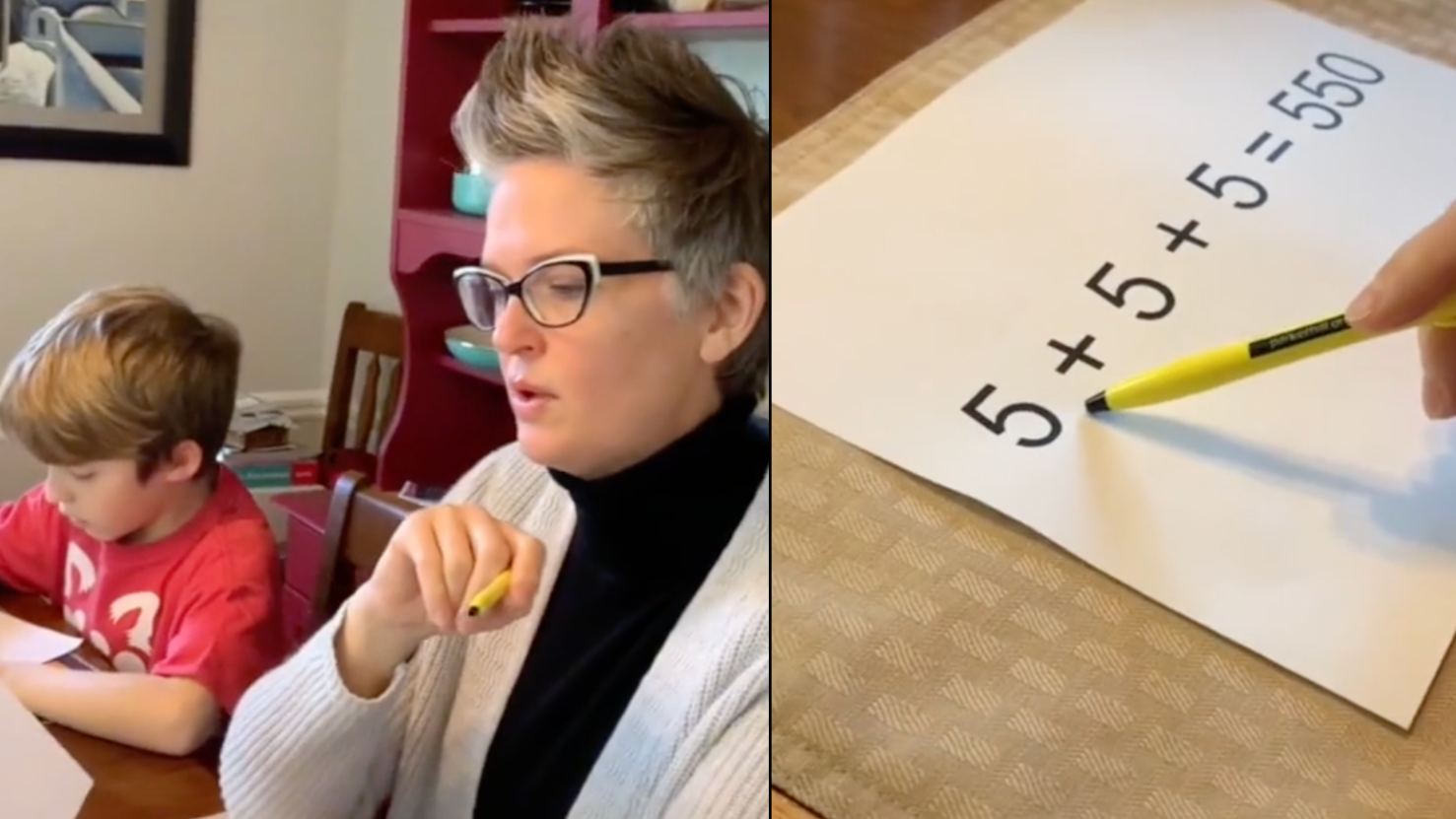 Kid Puts Family To Shame As He Solves Baffling Maths Question In Seconds