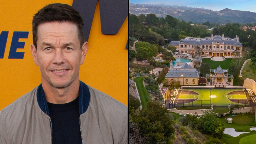 Mark Wahlberg's Mansion In Beverly Park