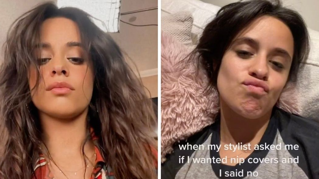 Camila Cabello Joked About Her Recent Nip Slip on TikTok