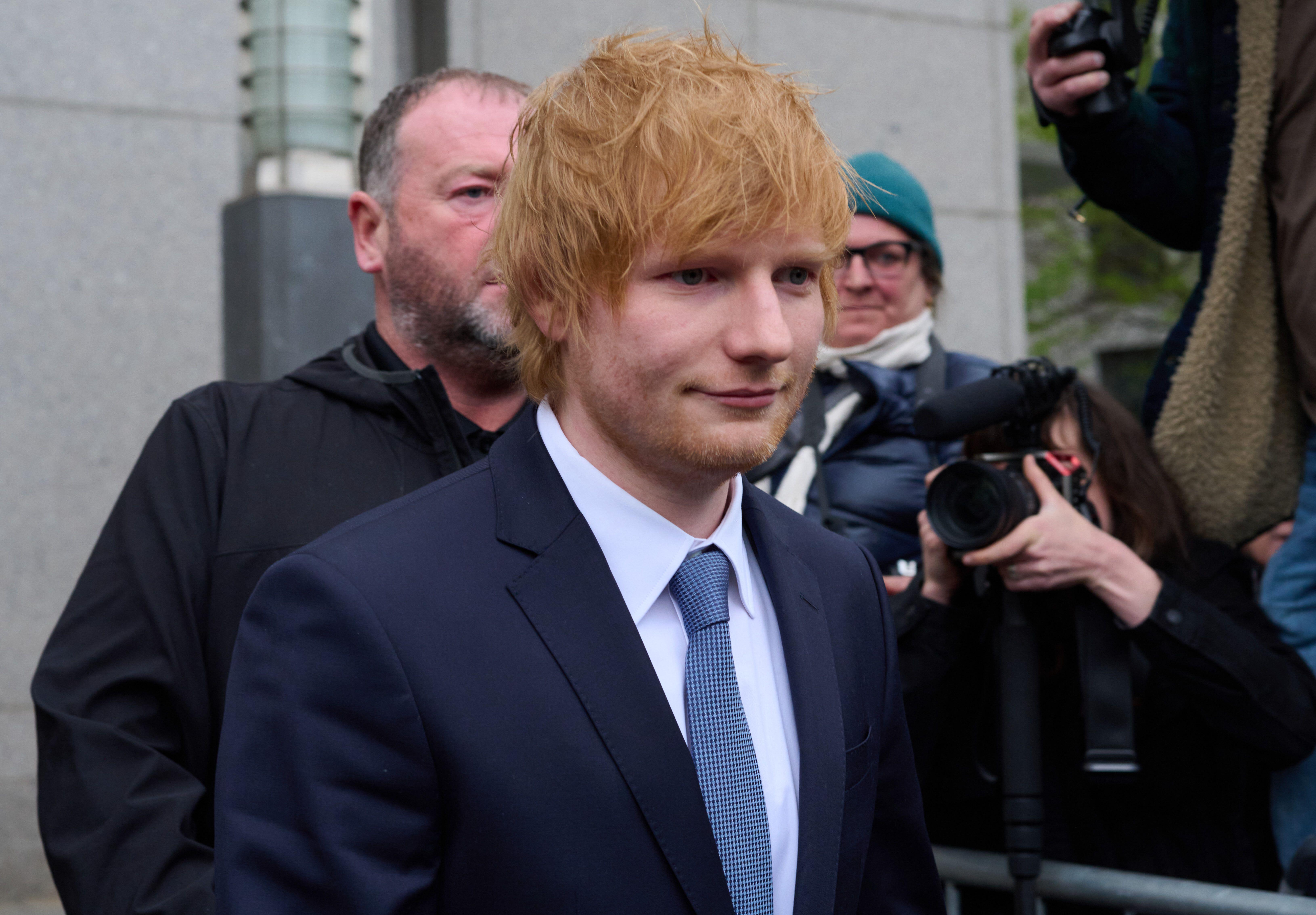 Ed Sheeran Celebrates Trial Win With Surprise NY Performance - Watch