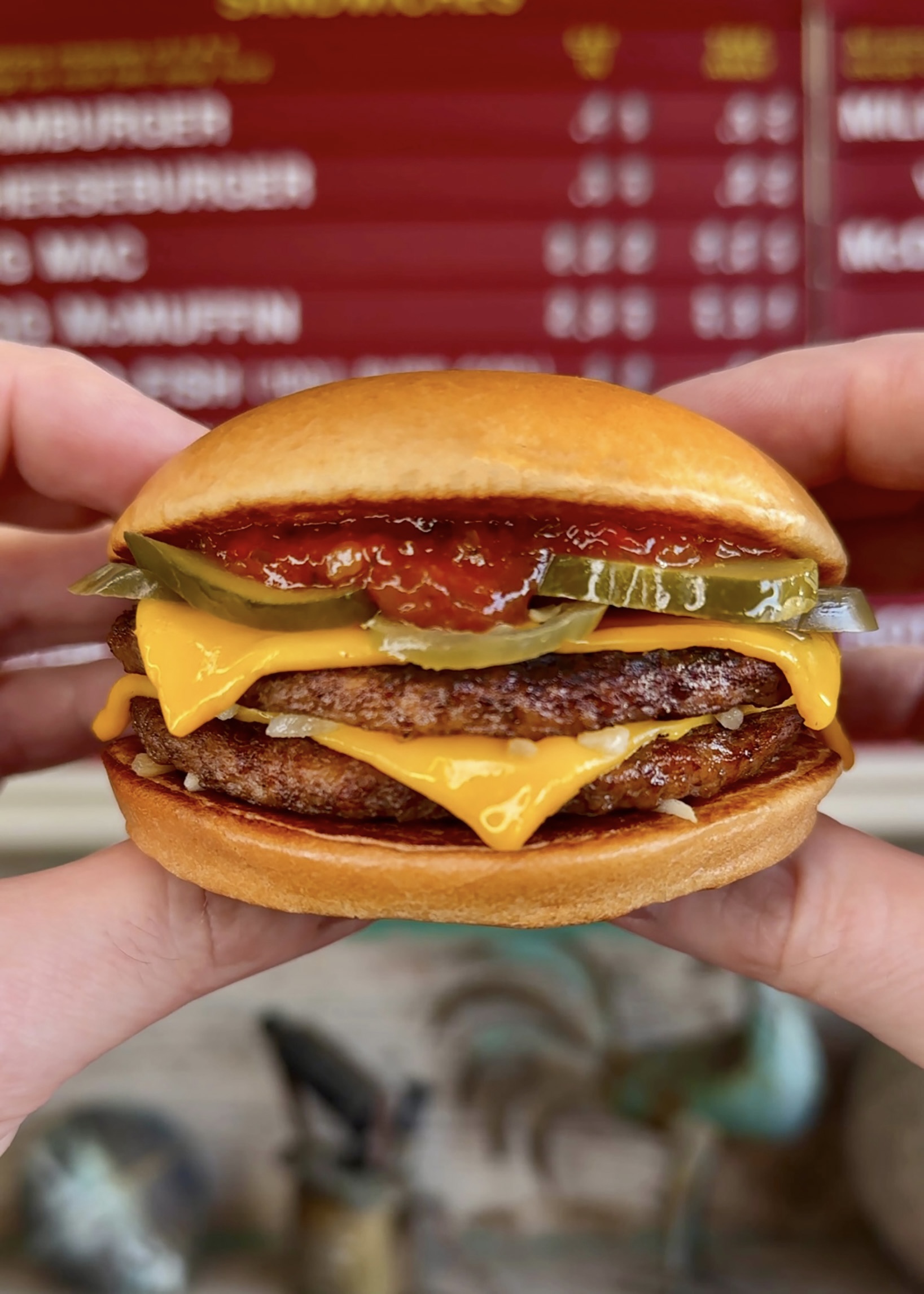 Double Cheeseburger Nature De Mcdonald's