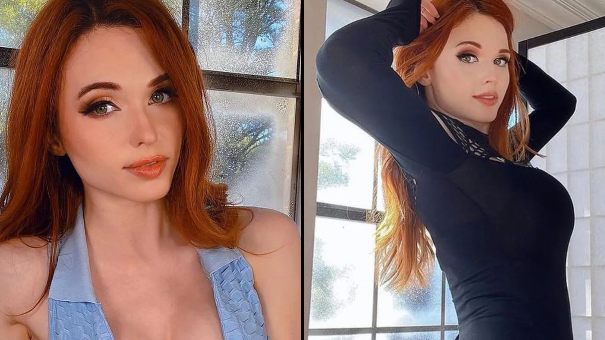 Amouranth cum on face