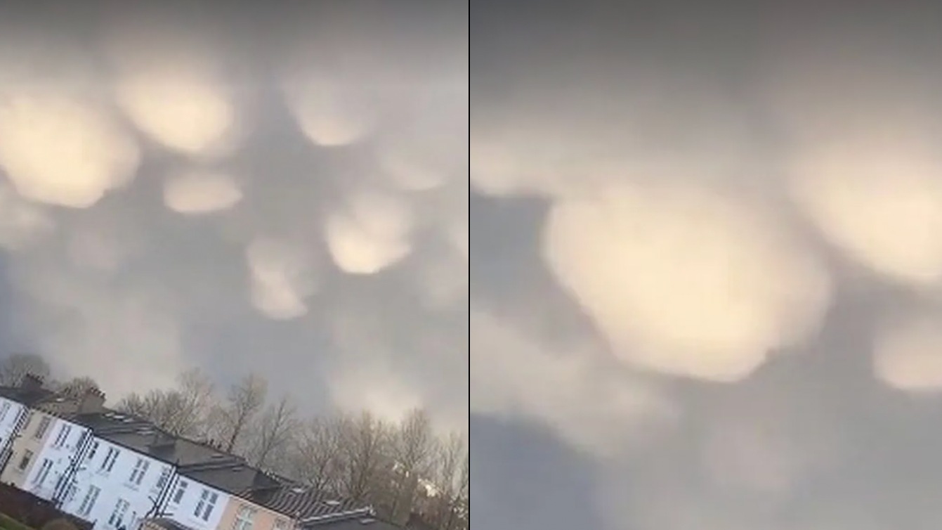 'Boob Clouds' Spotted In Skies Above Glasgow - Vimarsana News