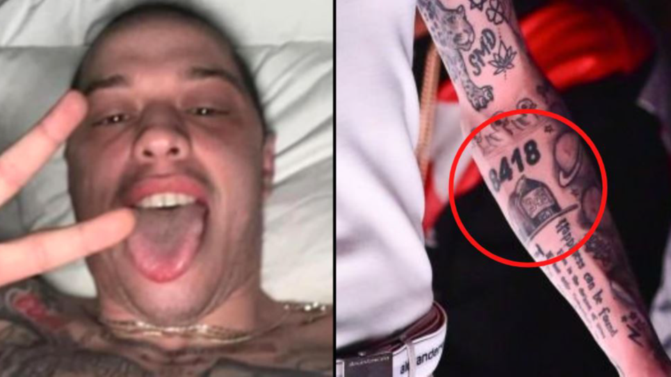 Pete Davidson having all his tattoos removed surprise new Eminem album  more Buzz  syracusecom
