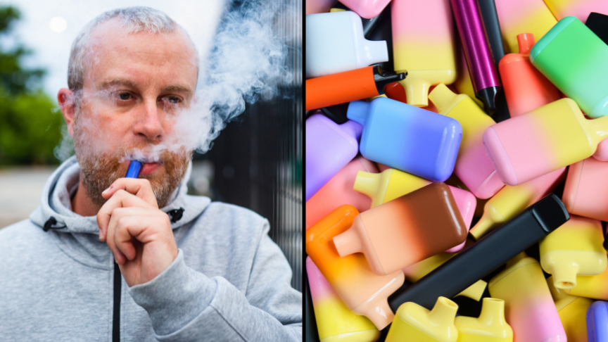 Vape maker to scrap coloured vapes and give new 'age appropriate' names  amid UK crackdown