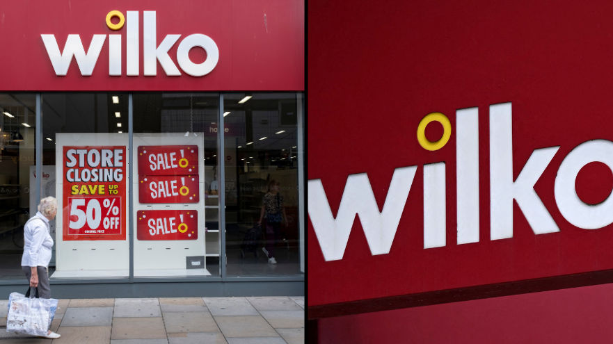 Wilko galaxy store light