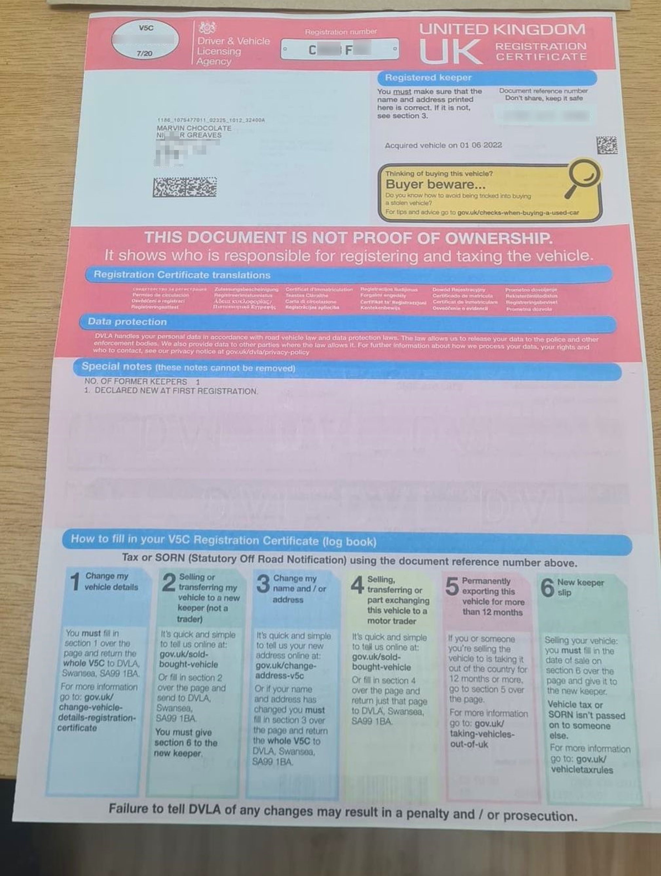 Gym Owner 'Traumatised' After Being Sent Shocking Racist Slur On DVLA Form