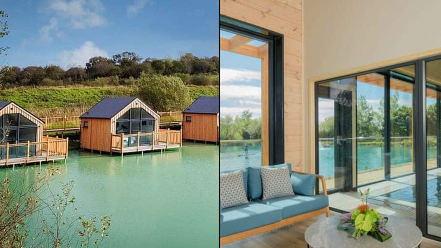 Prime Luxury Lodges Located With A Scenario Of Watersient