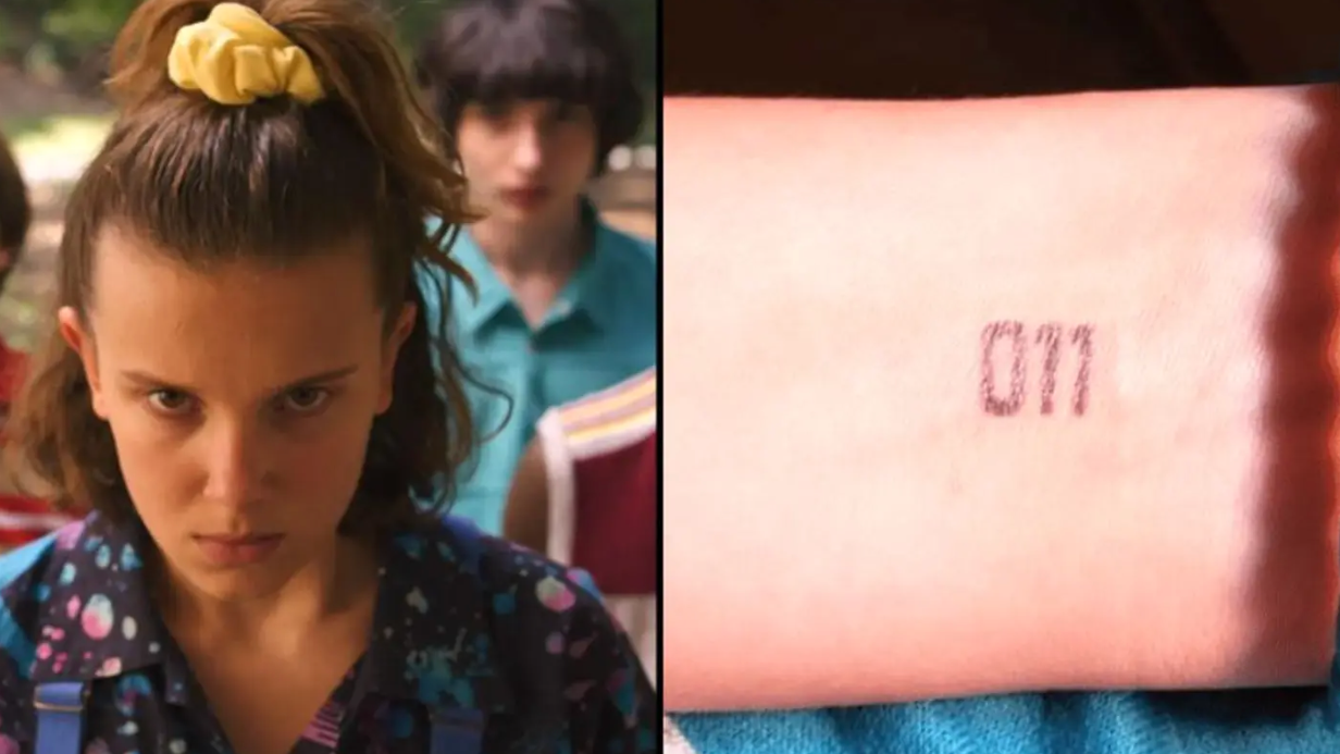 011 stranger things tattoo meaning