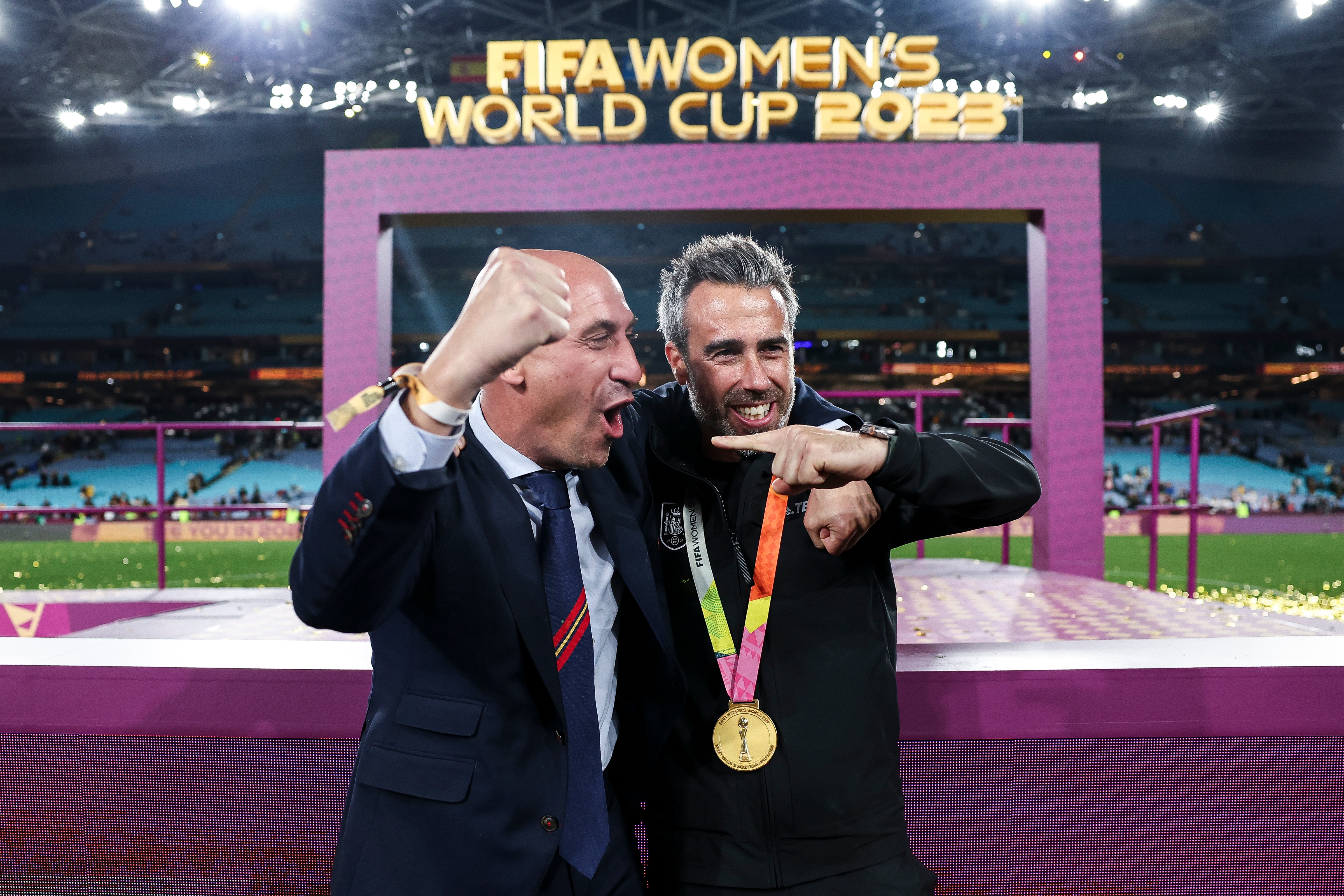 Spanish FA president Luis Rubiales apologises for kissing Jennifer Hermoso  on World Cup final trophy podium, Football News