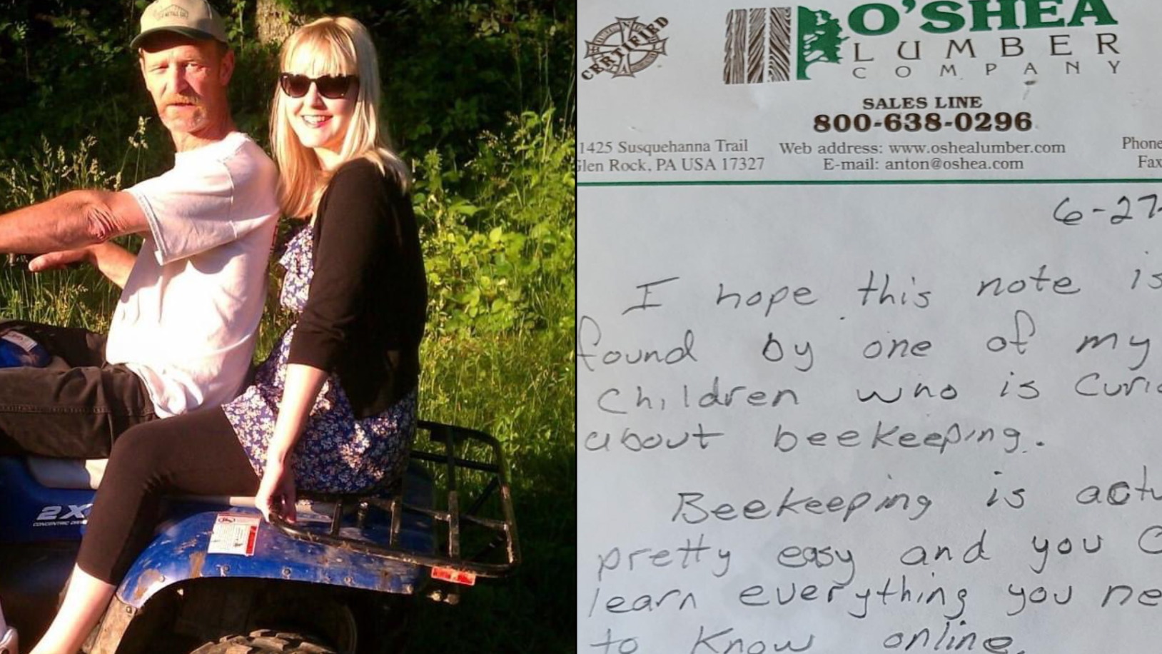 Woman Finds Heartwarming Note Nine Years After Dad's Death He Left For ...