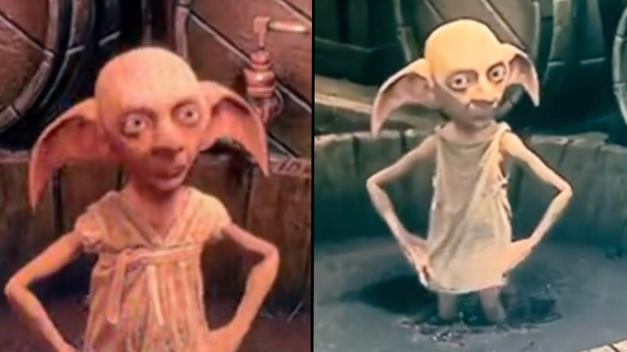 Hogwarts Legacy players 'can't unsee' Dobby as Rowan Atkinson as gameplay  gets shared