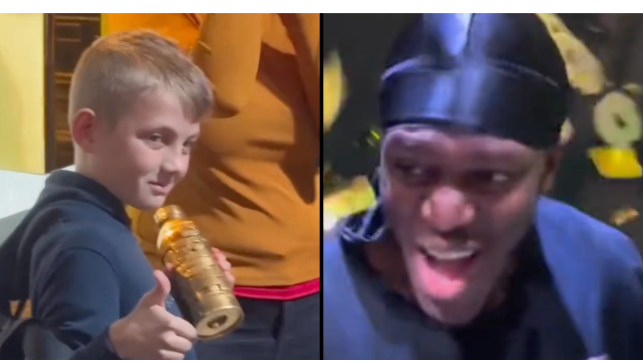 Inside KSI and Logan Paul's epic London Prime store as hundreds of fans  queue for chance to win £400k SOLID GOLD bottle