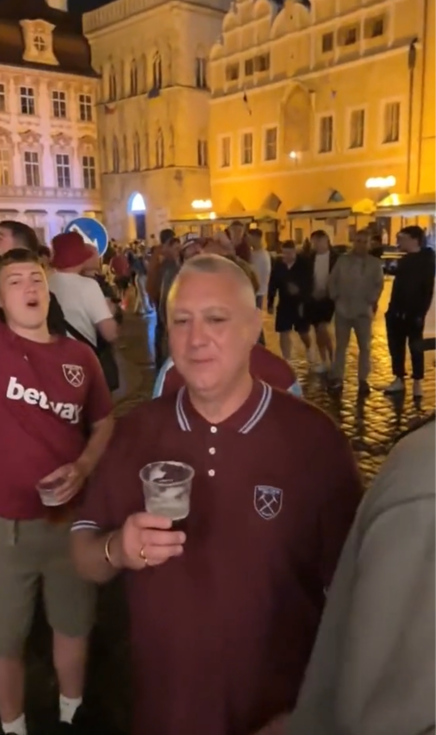 This is incredible': West Ham fans celebrate Slavia Prague chairman's  'brilliant' tweet