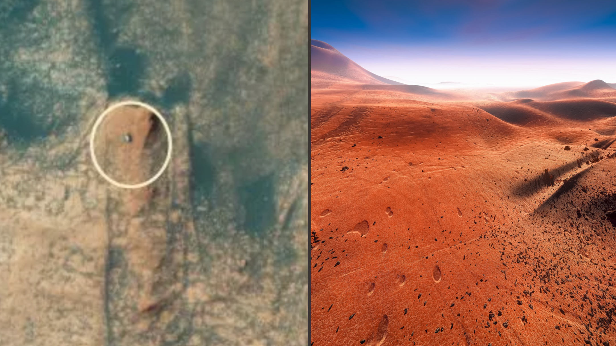 real photos of aliens on mars