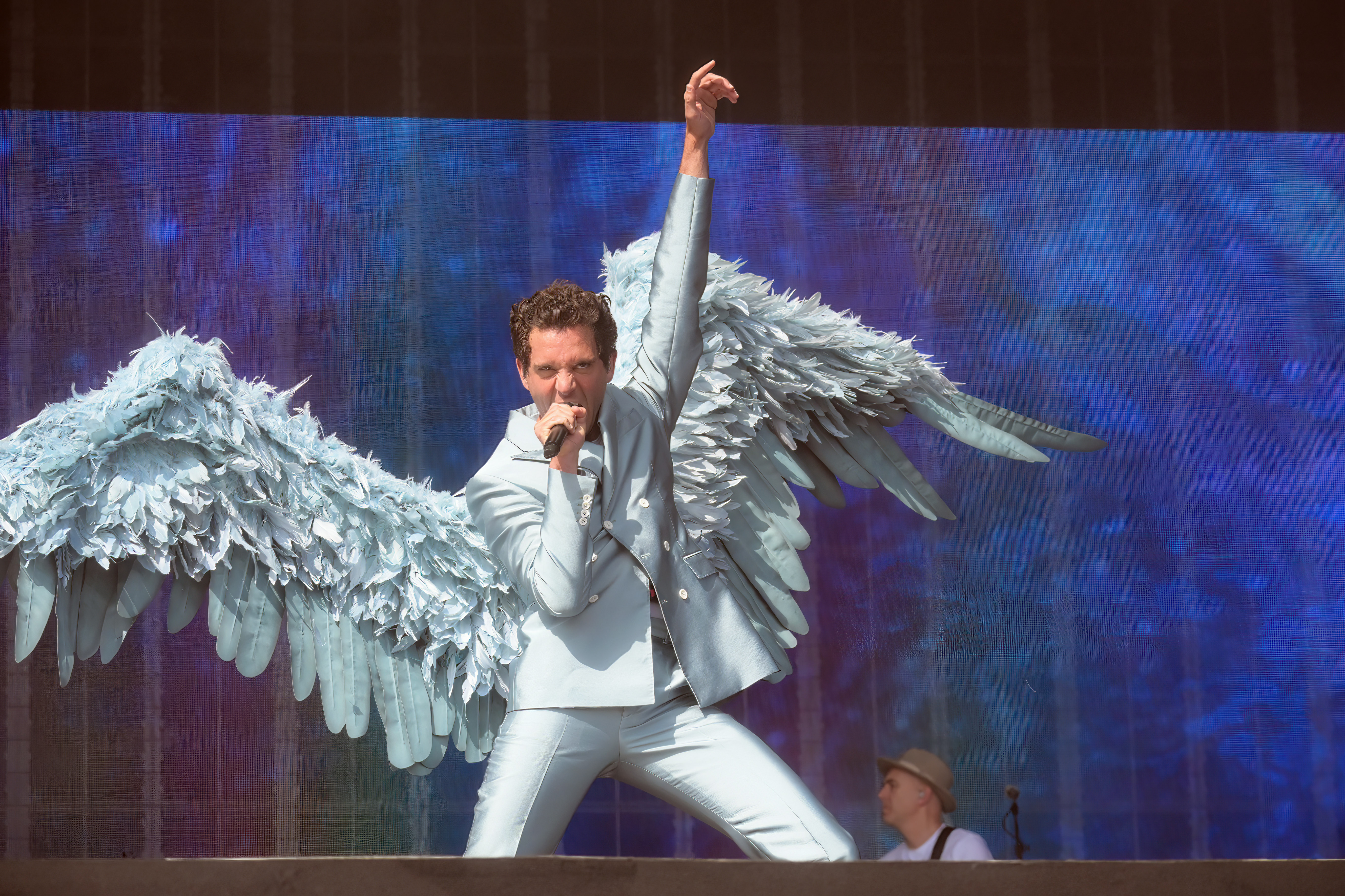 Mika has announced caller   euphony  and a UK header  circuit  (Photo by Didier Messens/Getty Images)