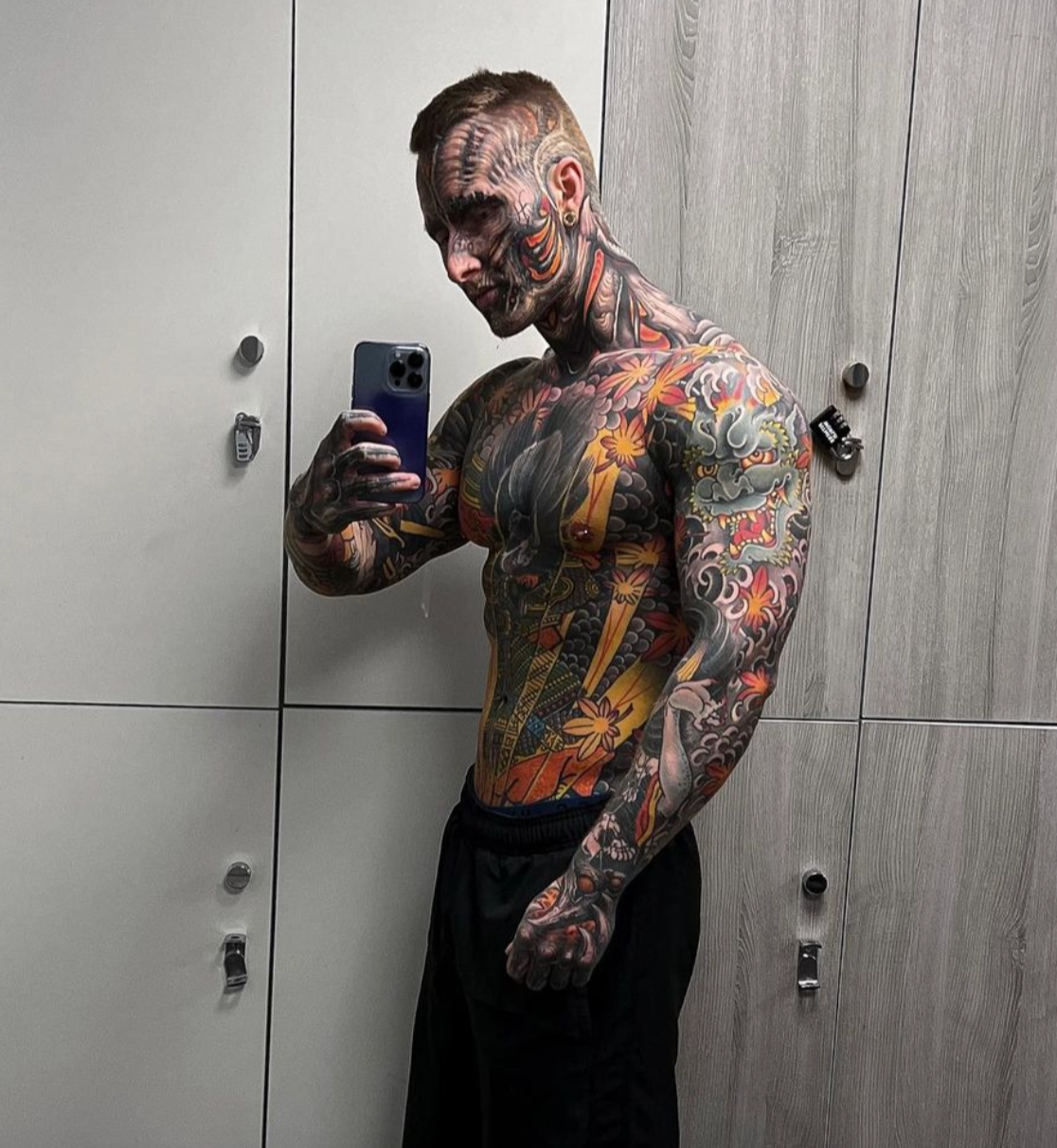 Man Unrecognisable After Covering 95 Per Cent of Body In Extreme Tattoos