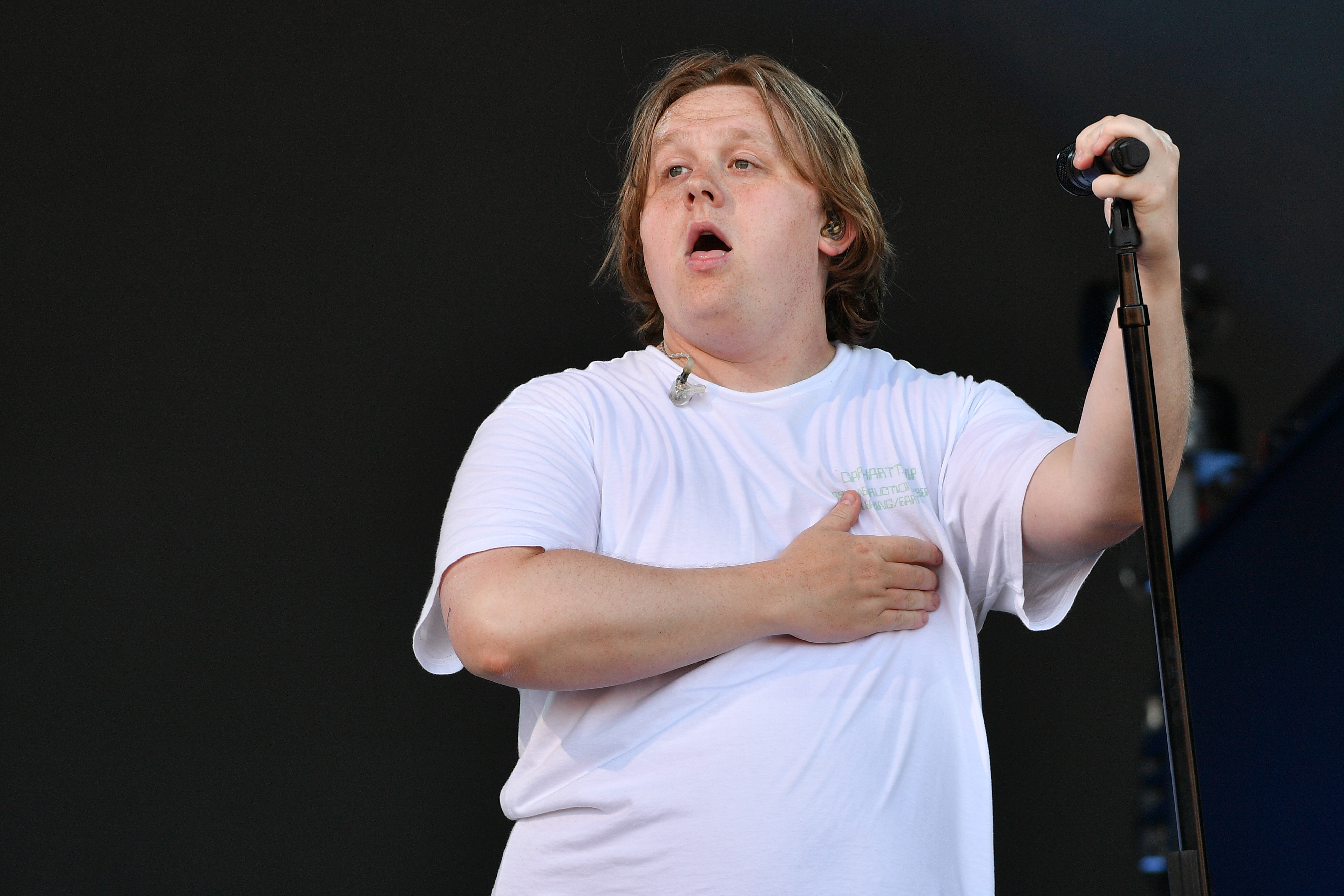 It's been one year since Lewis Capaldi asked BBC news presenter if she'd requested a 'rim'
