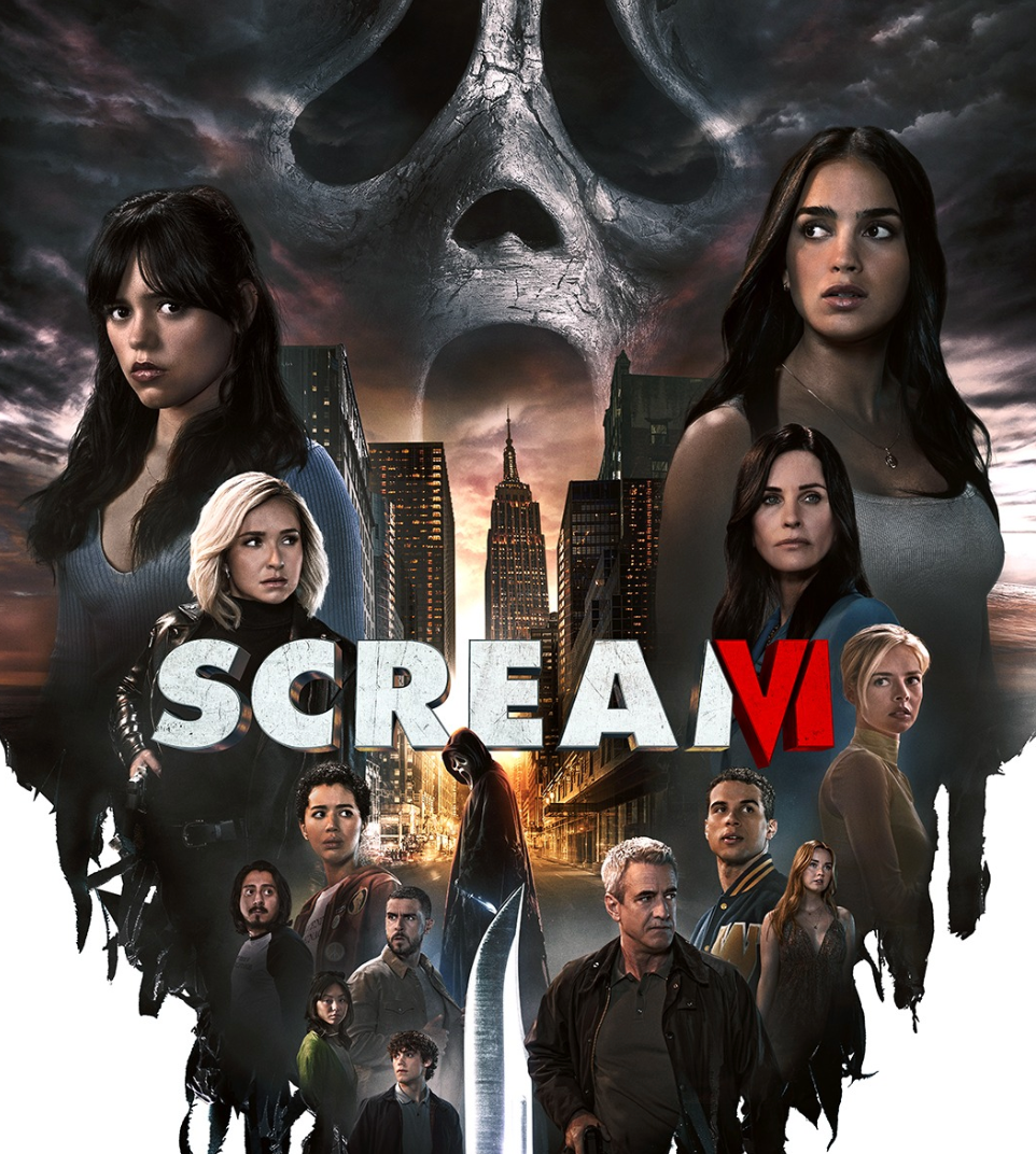 Scream VI com Jenna Ortega e Courtney Cox nos cinemas em Março de 2023:  reboque 