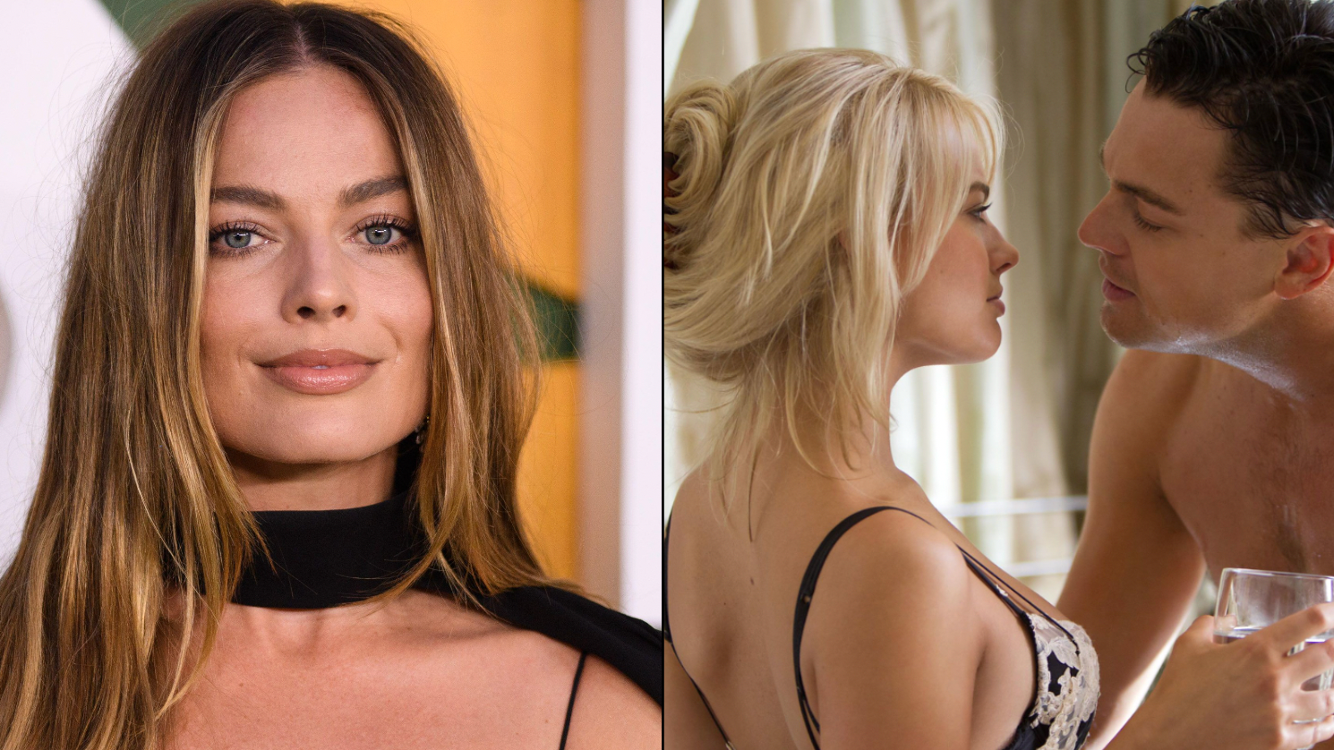 Margot Robbie addresses how real breasts and pubic hair are filmed during sex scenes image