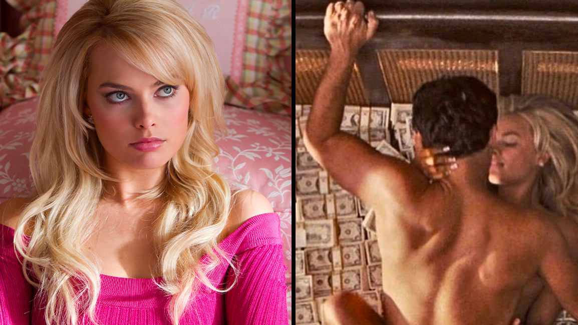 1154px x 649px - Margot Robbie said Wolf of Wall Street sex scene on pile of money gave her  a million paper cuts