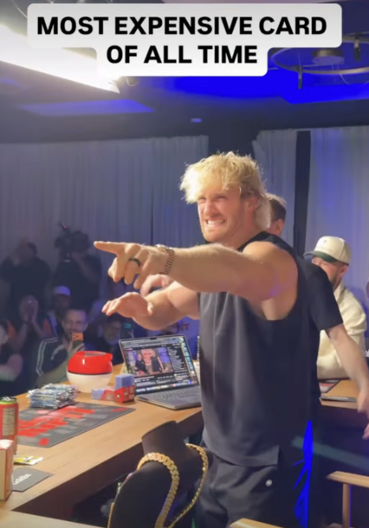 Logan Paul appears on TV wearing world's rarest Pokmon card worth $5.3  million