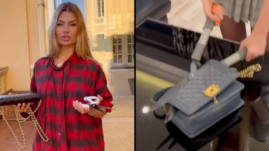 Russian Models Are Cutting Up Their Expensive Chanel Bags In A Viral  Protest Over 'Russiaphobia'