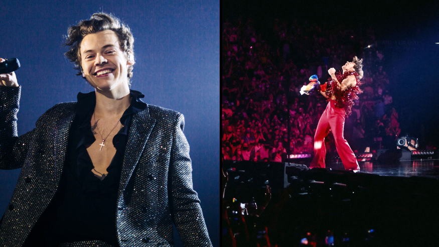 Harry Styles thanks fans after finishing his latest tour that took