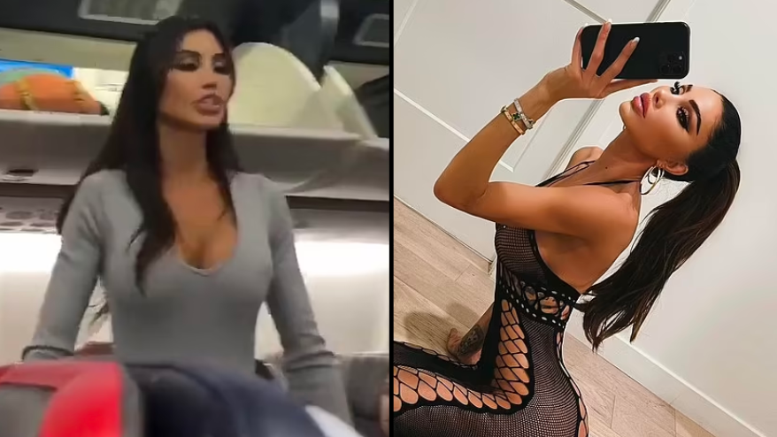 Influencer Morgan Osman kicked off flight after insulting several  passengers