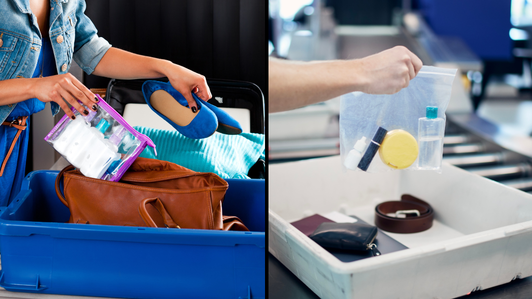 Hand luggage clear bag discount