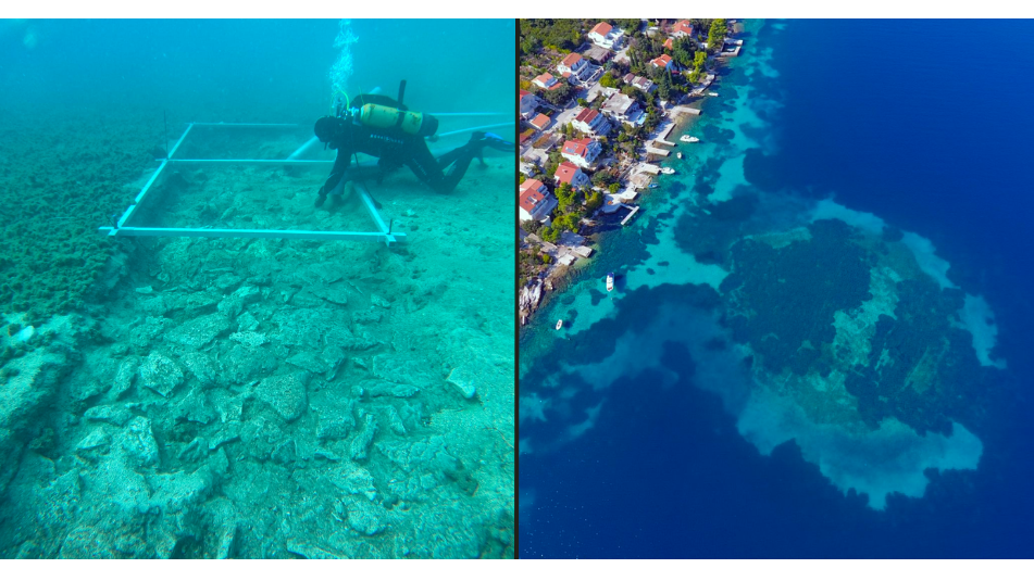 Stone Age road is uncovered underwater off Croatian island after