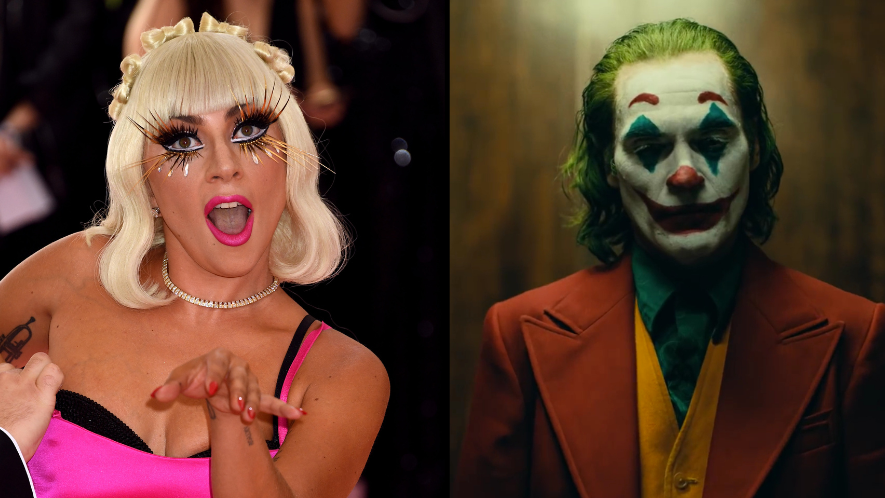 Lady Gaga's Harley Quinn kisses woman on set of Joker 2