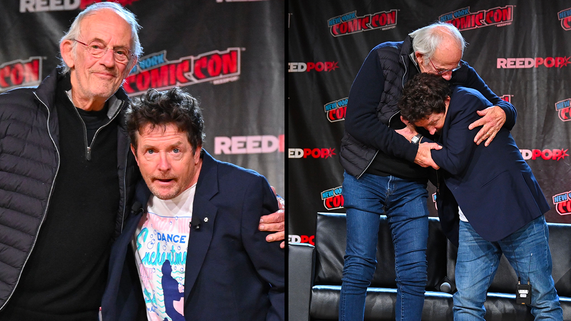 Michael J Fox brings fans to tears in Comic Con Back To The Future