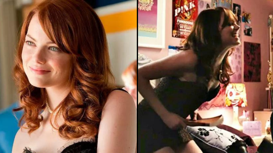 882px x 496px - Emma Stone was told to 'keep smacking' her Easy A co-star during intimate  scene