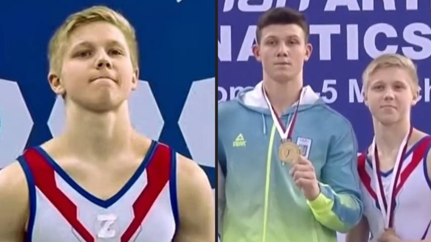 Russia's Ivan Kuliak Explains Why He Wore 'Z' Symbol Next To Ukrainian Athlete - Vimarsana News