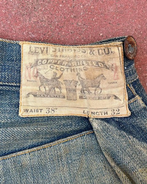 Levi's jeans from 1800s with original racist slogan sold for £67,500