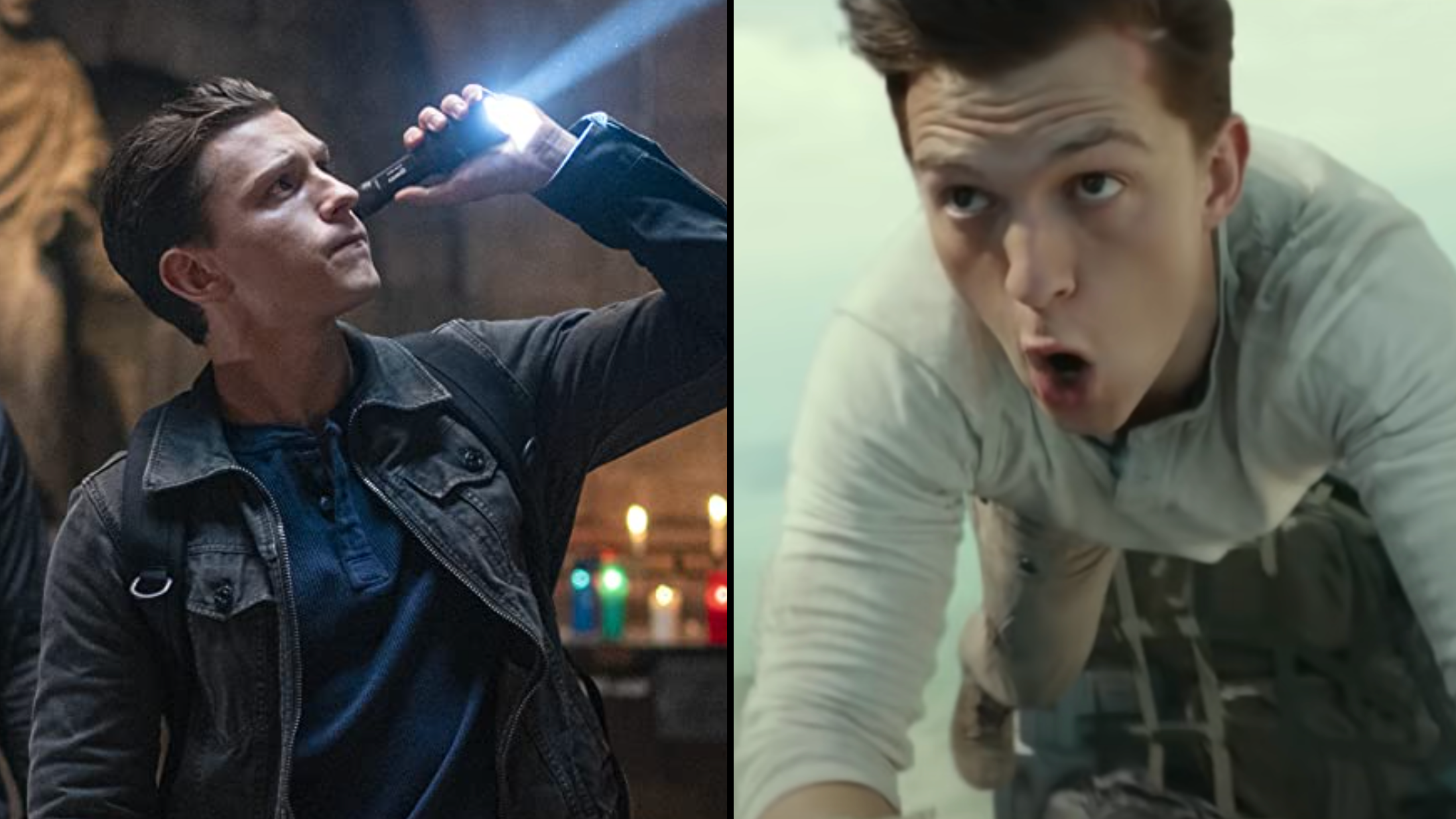 Uncharted starring Tom Holland and Mark Wahlberg also features