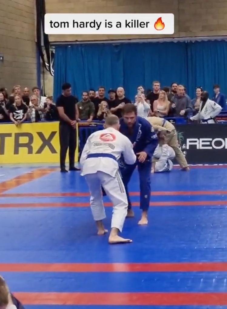 Tom Hardy wins first prize in 2022 Brazilian Jiu-Jitsu Open Championship in  UK