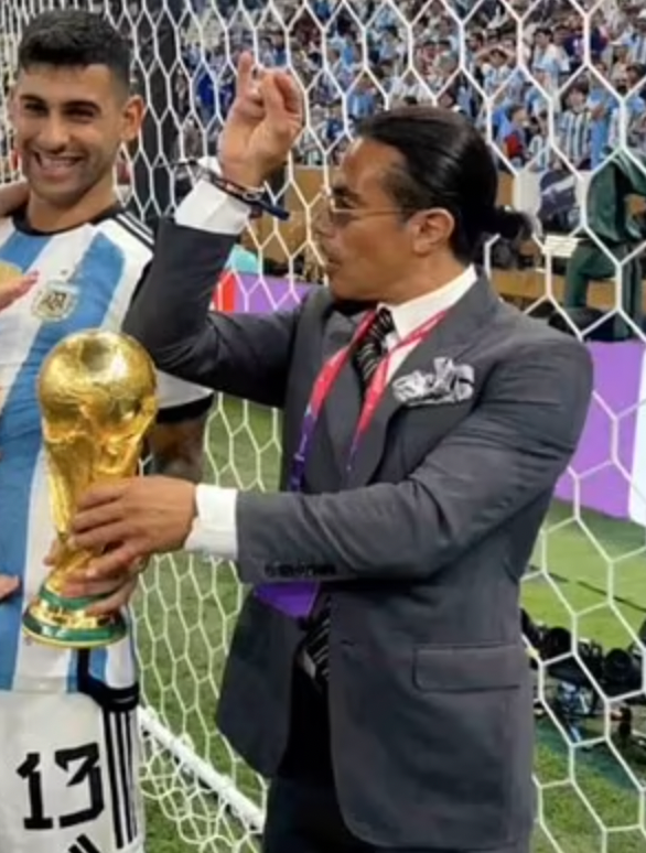 FIFA Investigating Salt Bae's World Cup Celebrations with Lionel Messi