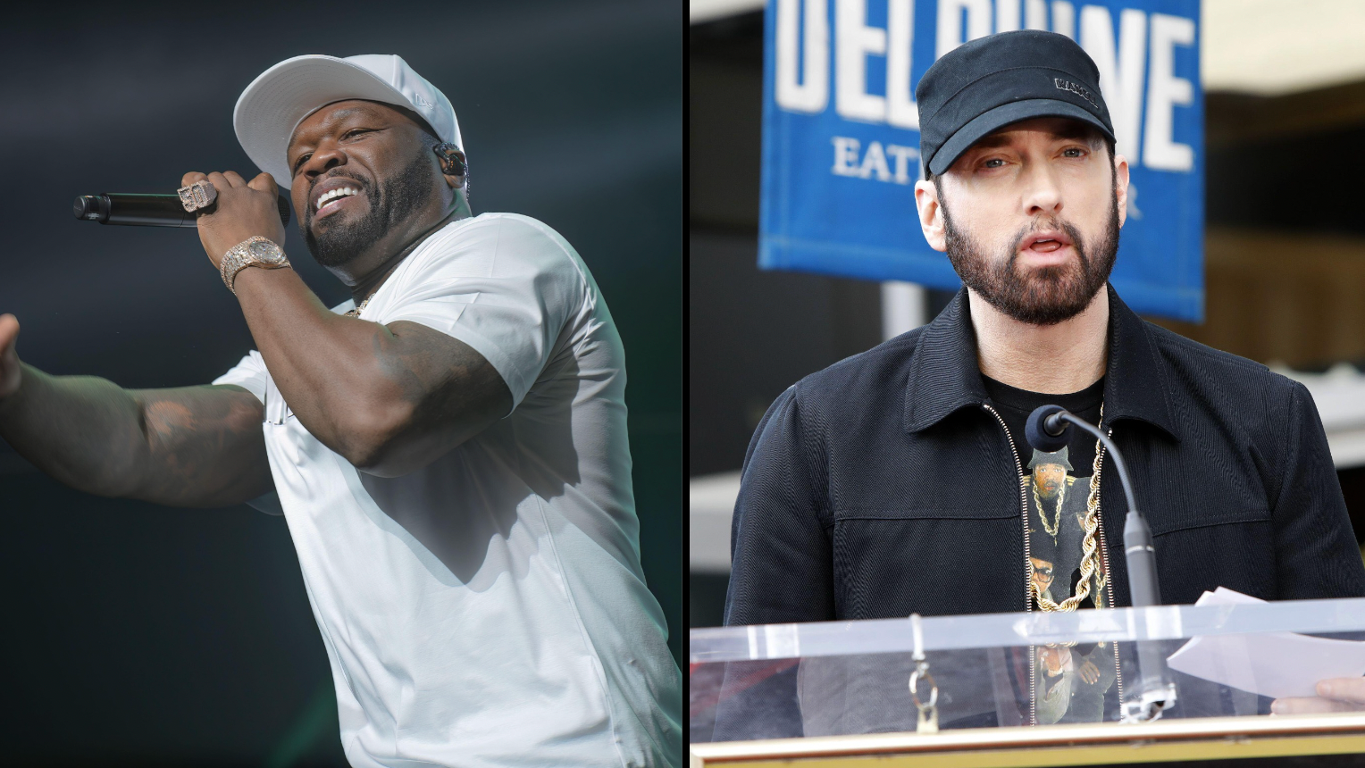 50 Cent Recreated Iconic 'In Da Club' Video At Super Bowl LVI Half