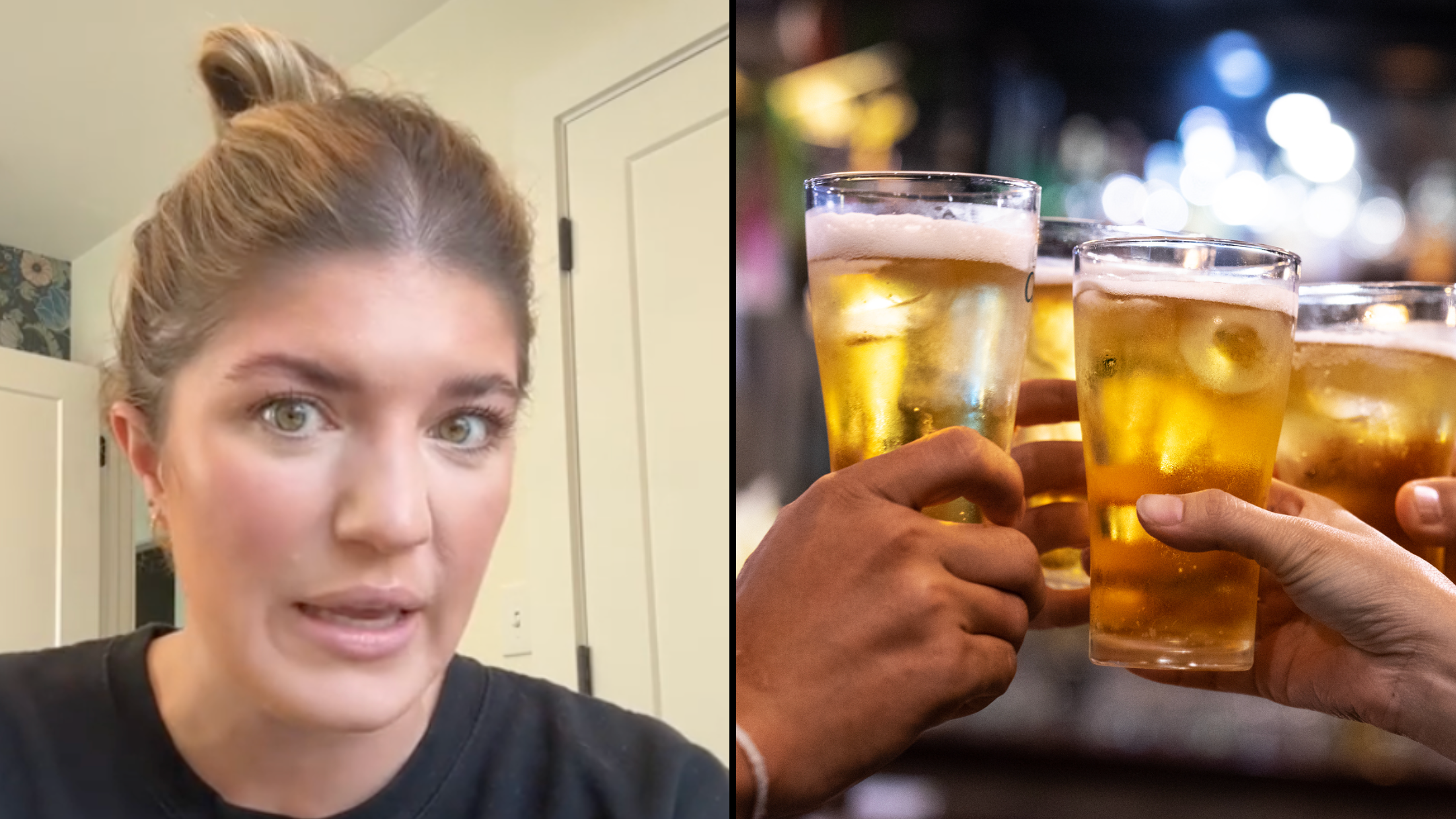 I'm drinking 10 beers a day for 200 days — I think it's impressive