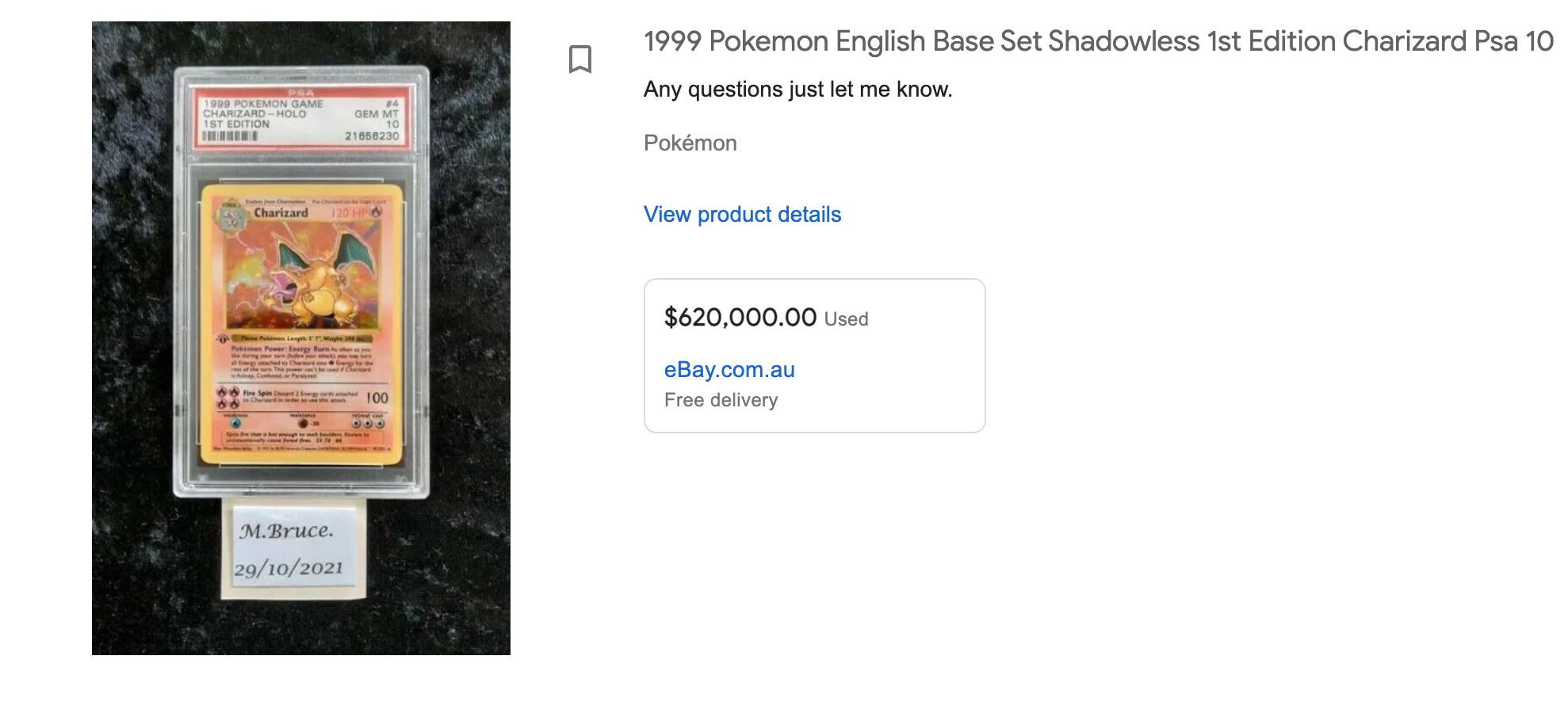 Charzard Fake Id