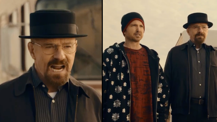 Walter White and Jesse Pinkman reunite for new 'Breaking Bad' scene ahead  of Super Bowl