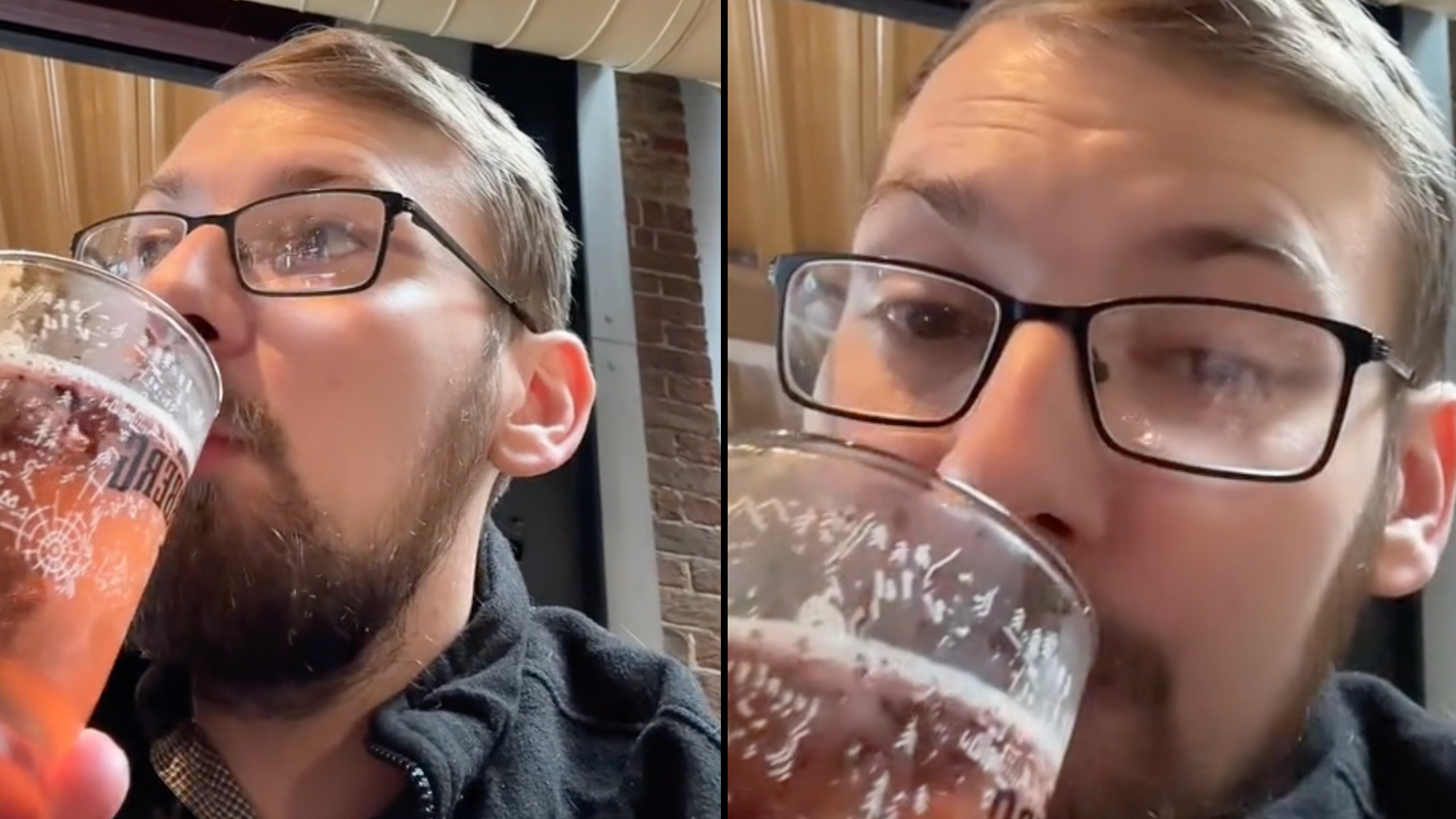 I'm drinking 10 beers a day for 200 days — I think it's impressive