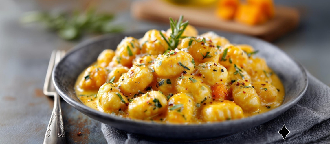 Kürbis-Gnocchi