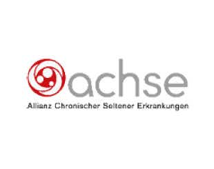 Logo von Achse e.V.: Allianz Chronischer Seltener Erkrankungen - Die ACHSE ist der Dachverband von und für Menschen mit chronischen seltenen Erkrankungen und deren Angehörige.