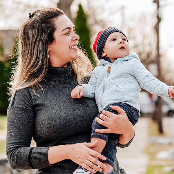 Lungenhochdruck und Endothelin: Alter Mann mit Kind Lungenhochdruck und Endothelin: Alter Mann mit Kind